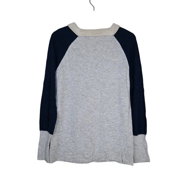 41 Hawthorn Womens L Raglan Sleeve Color Block Sweater - Picture 2 of 10